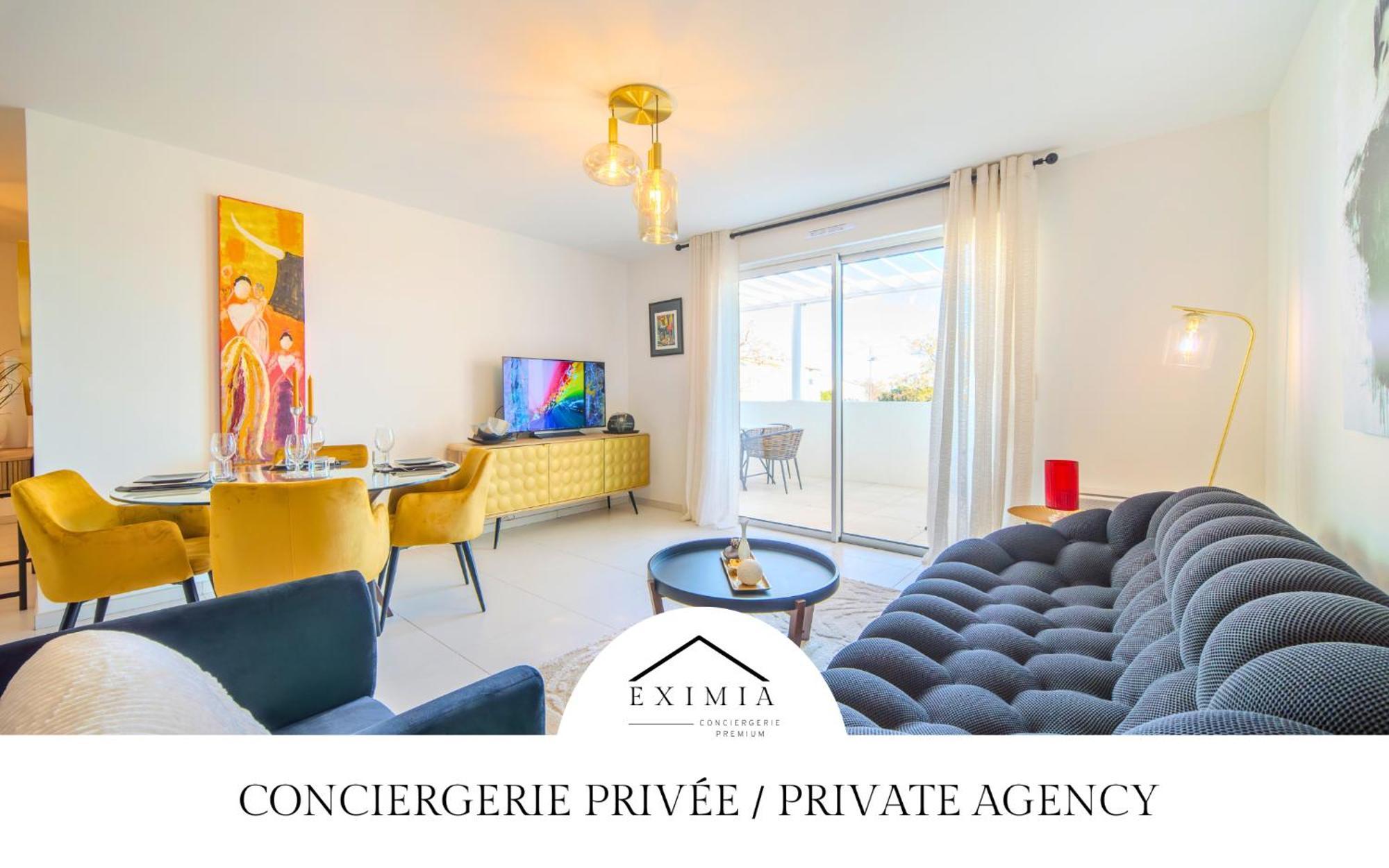 Le Square D'Evan - Appartement De Standing - Grande Terrasse Exterieure - Climatisation سانت أون المظهر الخارجي الصورة